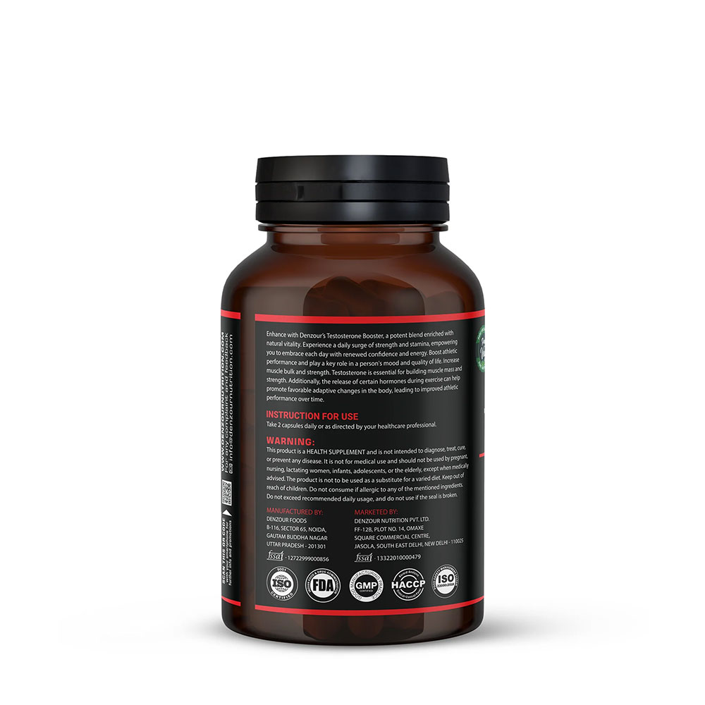 Denzour Nutrition Testosterone Booster - Imagem 2