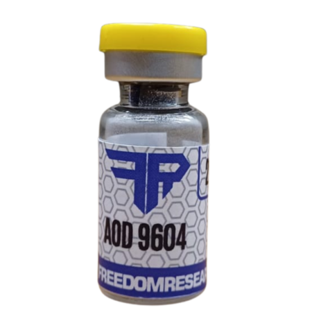 AOD-9604, 2mg, Mecanismo de Ação Lipolítico, Freedom Research