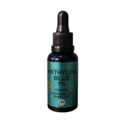 Azul de Metileno 1% (10mg), Suporte Mitocondrial, Gen Pharma