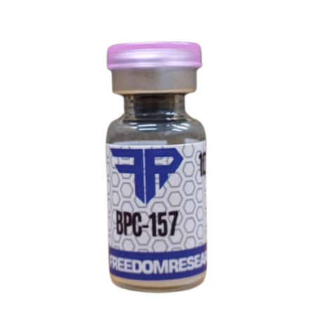 BPC-157, 10mg, Peptídeo para Recuperação e Regeneração, Freedom Research