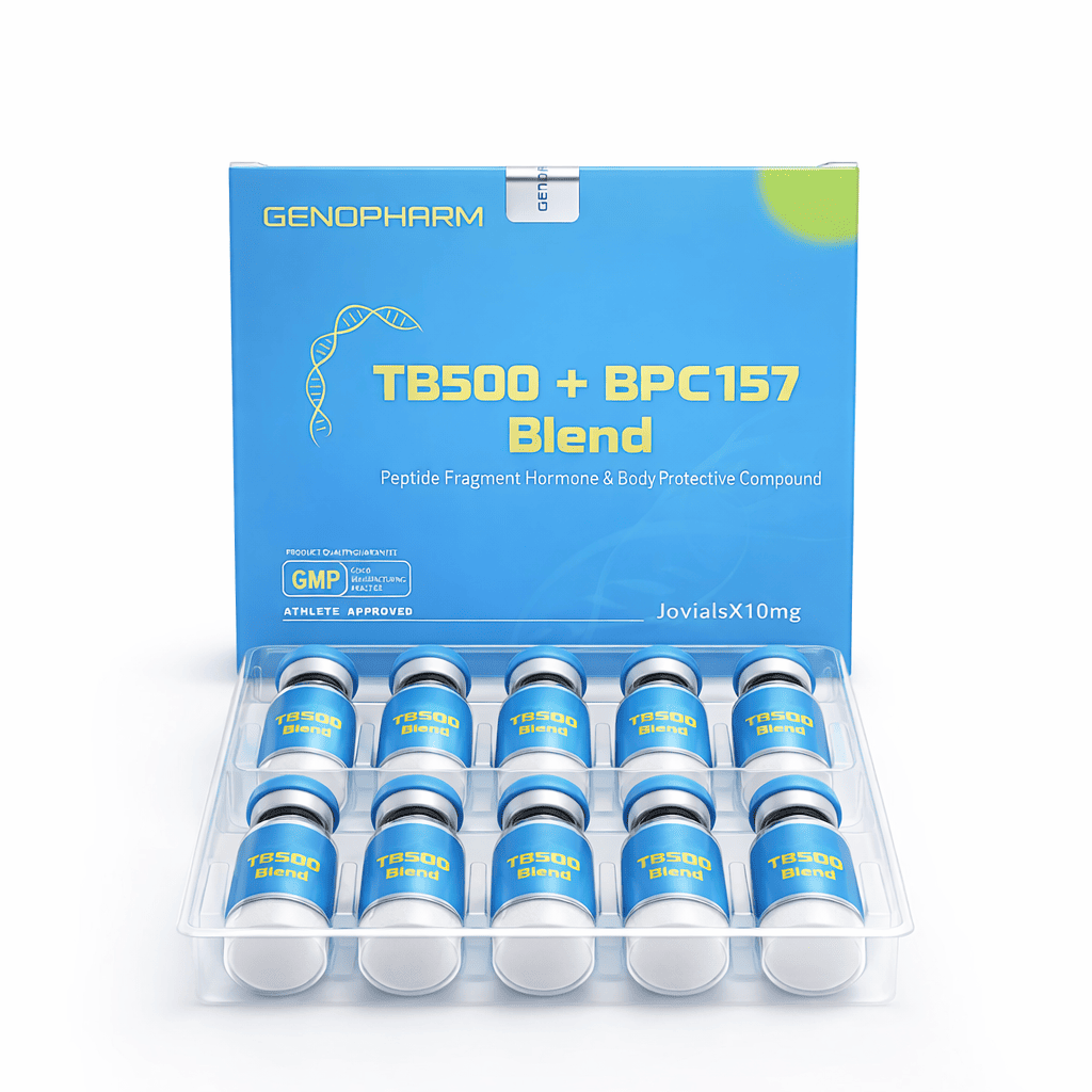 BPC-157 + TB-500, 10mg, Blend, 10 Unidades, GenoPharm