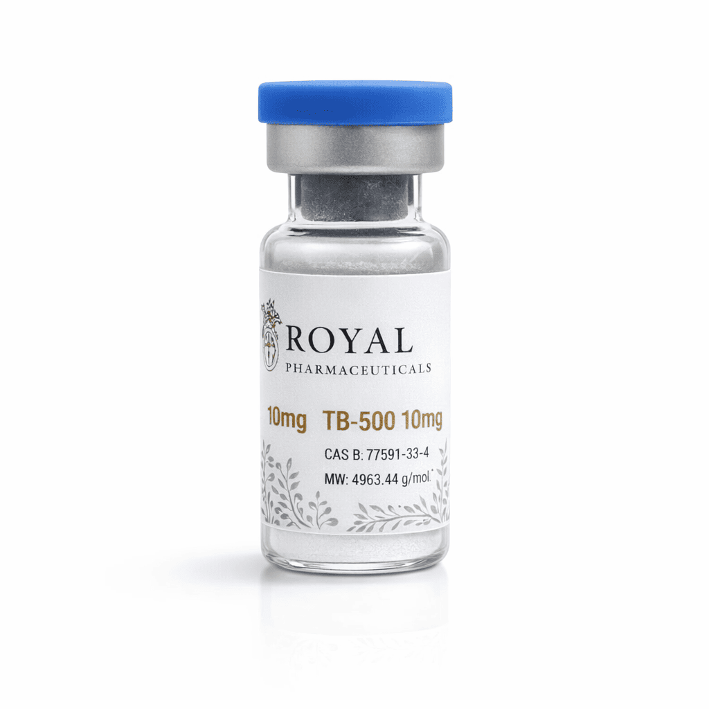 BPC-157 10mg + TB-500 10mg, Peptídeo para Recuperação e Regeneração, Royal