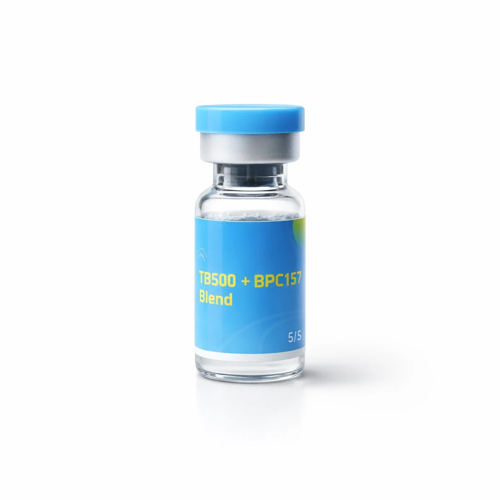 BPC-157 + TB-500 Blend, Peptídeos Liofilizados (Wolverine Stack), GenoPharm