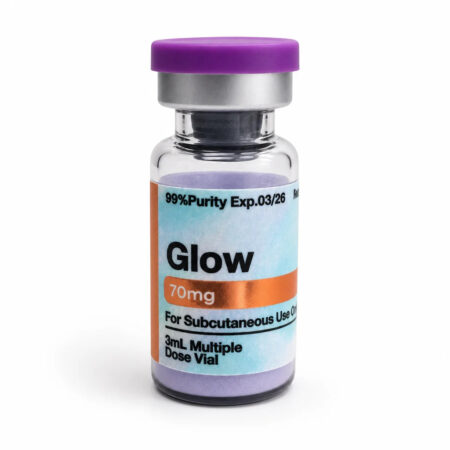 Glow 70mg, Blend de Peptídeos (GHK-Cu + BPC-157 + TB-500), Copper Cell