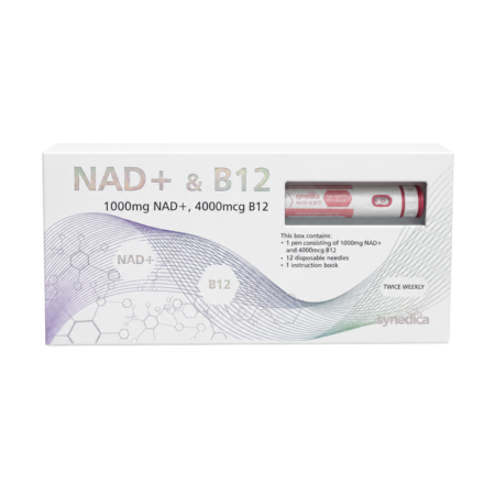 NAD+ & B12 1000mg/4000mcg, Synedica