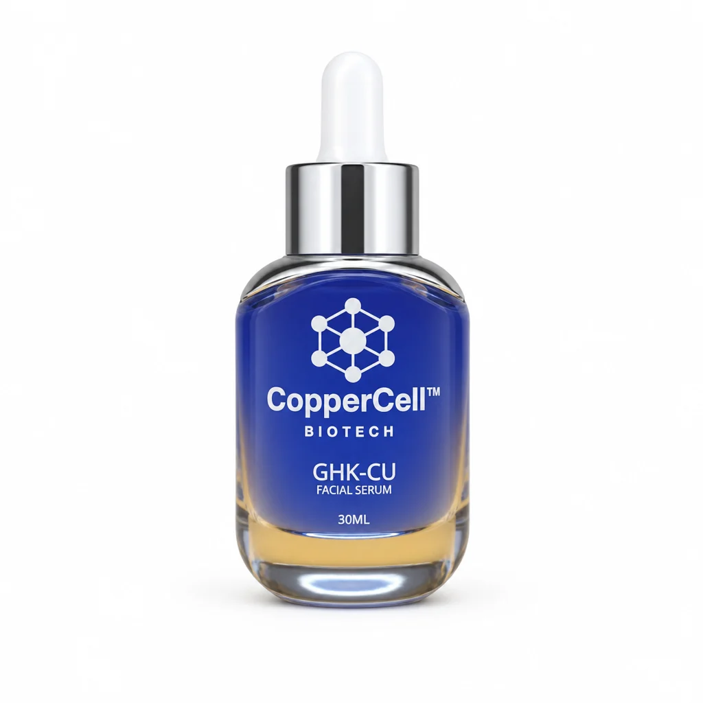 Sérum GHK-Cu (Peptídeo de Cobre), 30ml, Copper Cell
