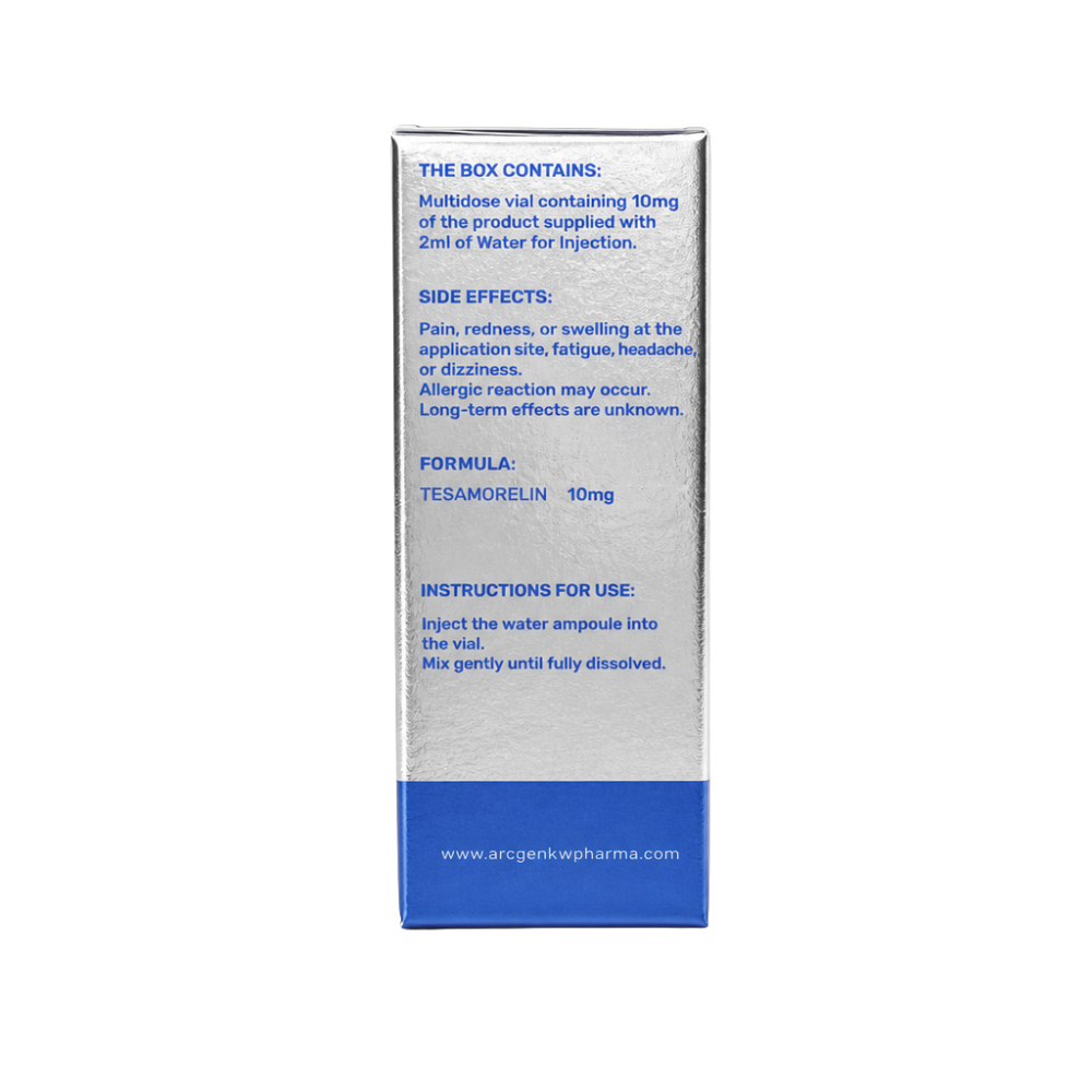 Tesamorelin 10mg + Diluente, Peptídeo do Hormônio do Crescimento, Oxygen - Imagem 2