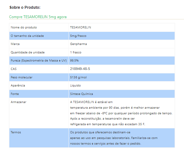TSM Pro 5mg, Fórmula de Definição Avançada Gen Pharma - Imagem 2