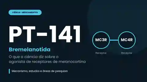 PT-141 (bremelanotida): agonista de receptores de melanocortina